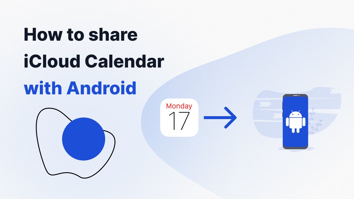 how to share calendar between iphone and android